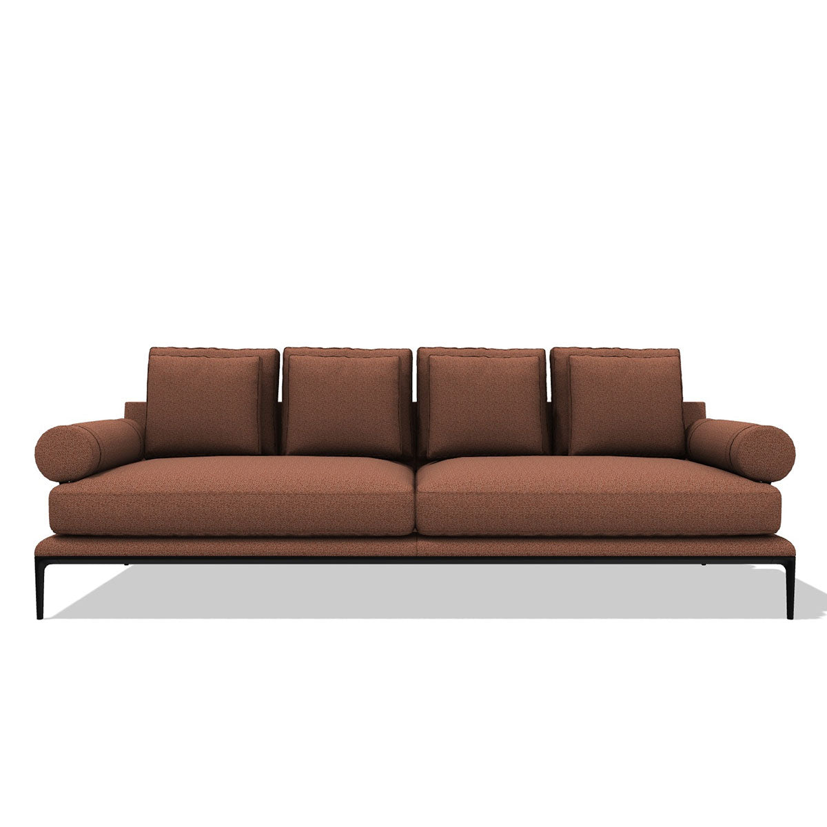 Atoll Sofa 254cm | Caramel Alice FR Fabric