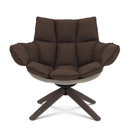 Husk Swivel Lounge Chair | Beaver Alice FR Fabric