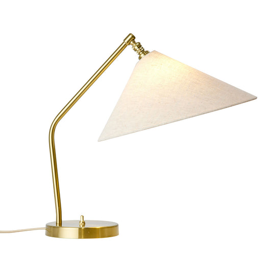 Grasshopper Table Lamp | Natural Coloured Canvas Shade