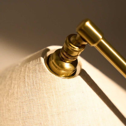 Grasshopper Table Lamp | Oyster White Semi Matt Shade