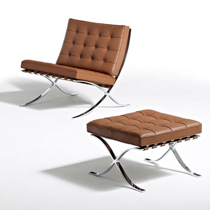 Barcelona Stool Relax | Cognac 06 Venezia Leather