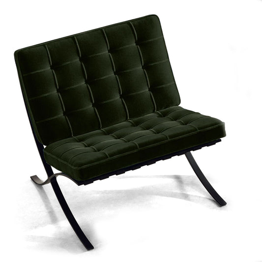 Barcelona Chair Relax | Dark Green Iseo Velvet