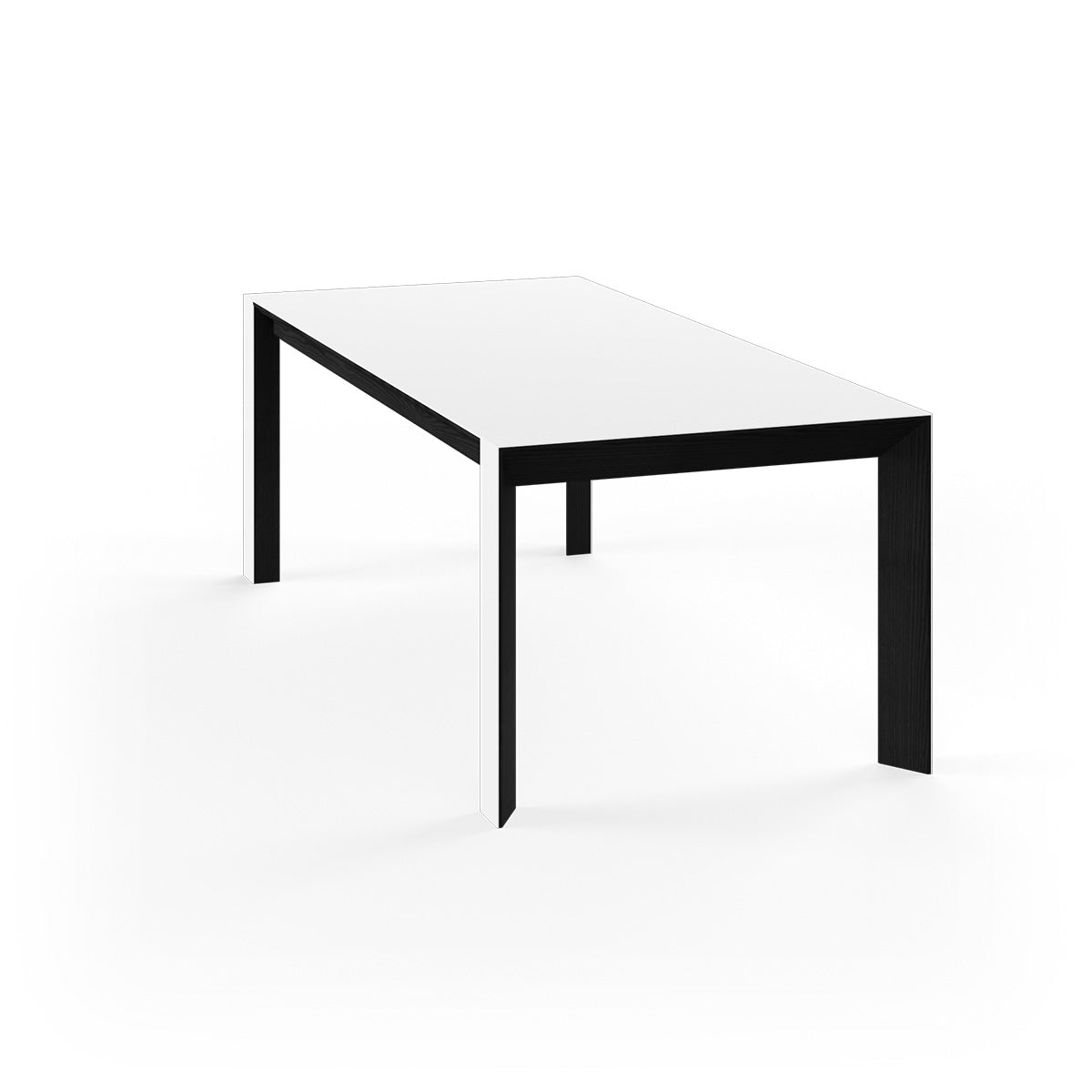 GM7700 Corian Table | Black Stained Oak