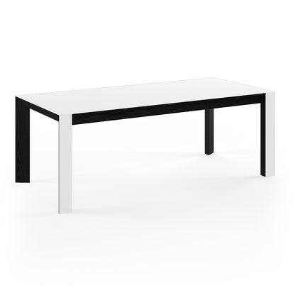 GM7700 Corian Table | Black Stained Oak