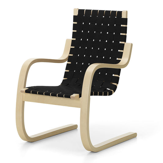 406 Armchair | Black Webbing