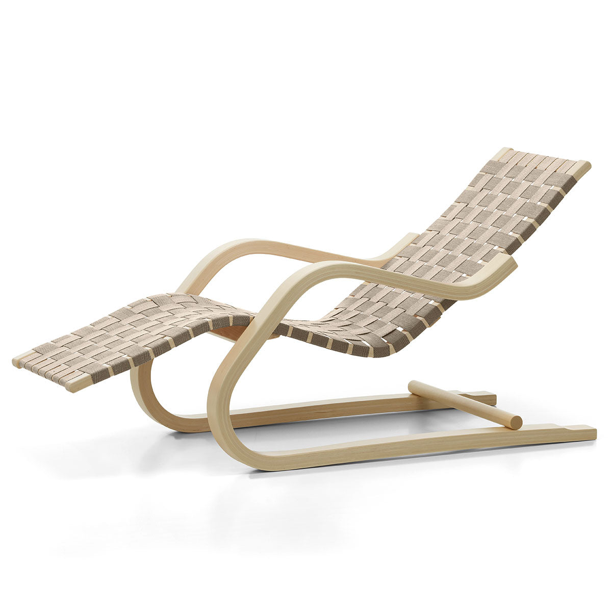 43 Lounge Chair | Natural Black Webbing