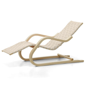 43 Lounge Chair | Natural White Webbing