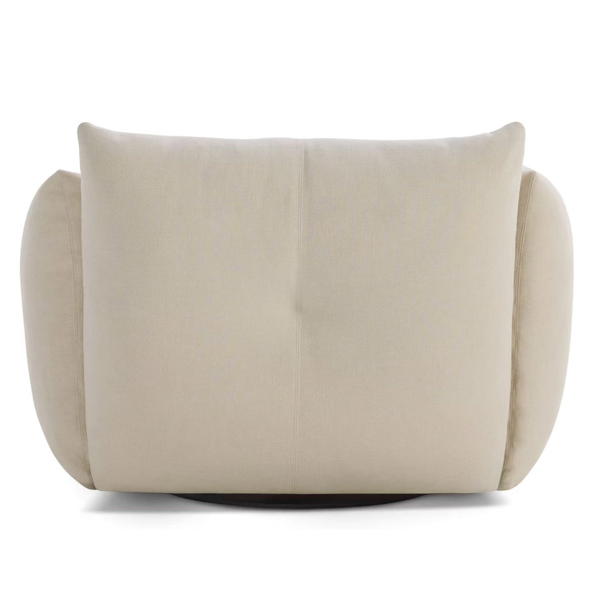 Pillo Swivel Armchair | Almond AH42 Sahara Fabric Upholstery