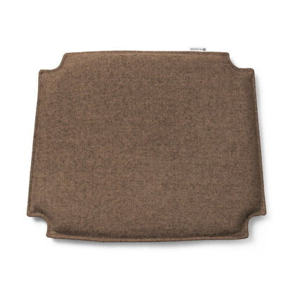 CH24 Wishbone Seat Cushion | Earth Brown 61235 Focus Melange