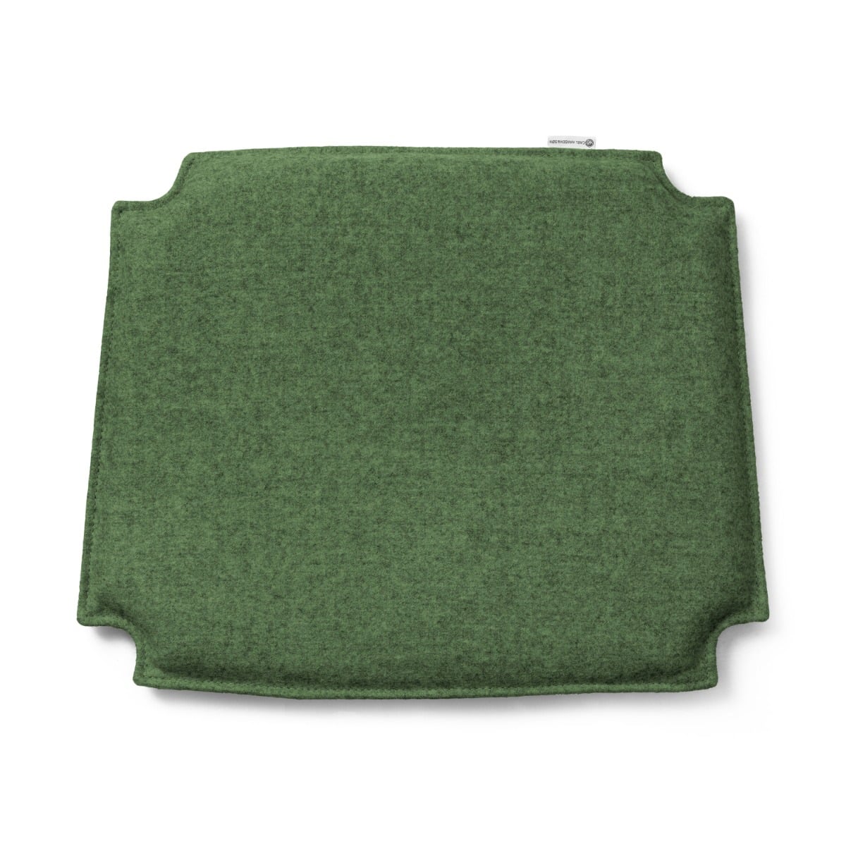 CH24 Wishbone Seat Cushion | Moss Green 68247 Focus Melange