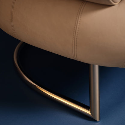 Bibendum Chair 100 Years Ltd Edition | Gold 30329 Duet Nubuck Leather