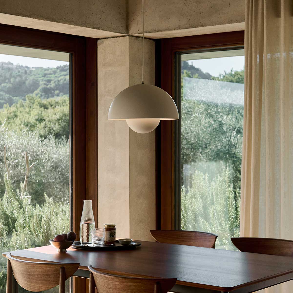 Flowerpot Pendant Light VP7 | Matt White