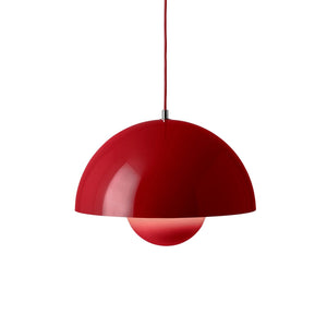 Flowerpot Pendant Light VP7 | Vermilion Red