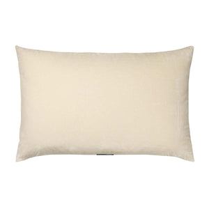 Ines Cushion | Mazarine and Dusty White