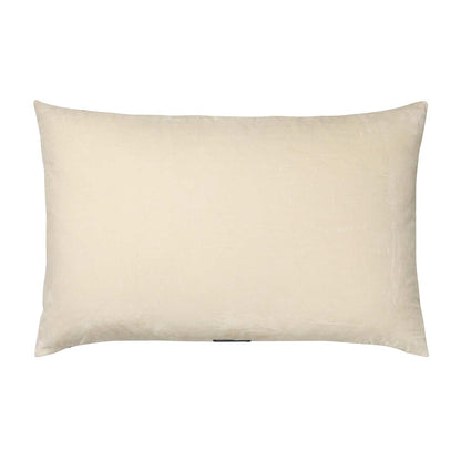 Ines Cushion | Mazarine and Dusty White