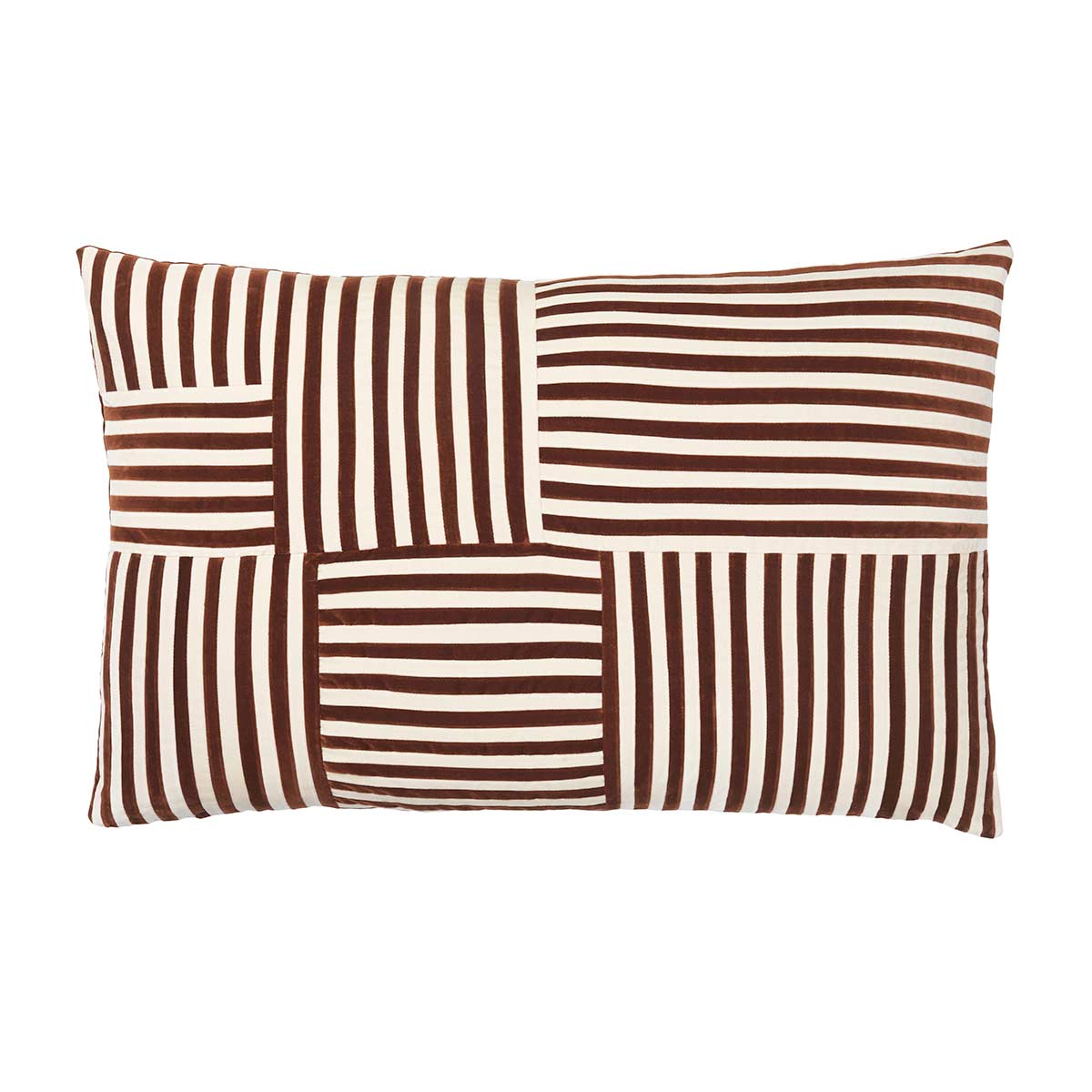 Ines Cushion | Sierra and Dusty White