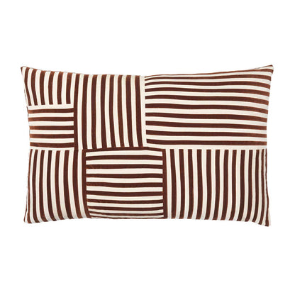 Ines Cushion | Sierra and Dusty White