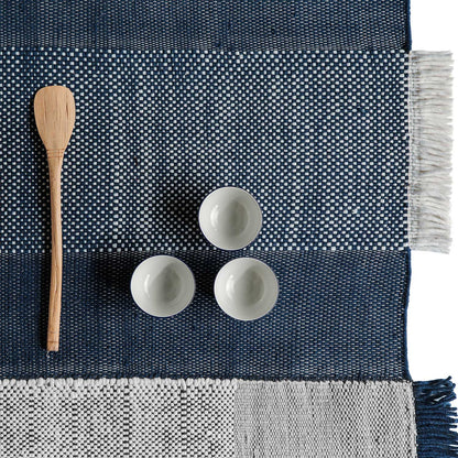 Tres Rug | Blue