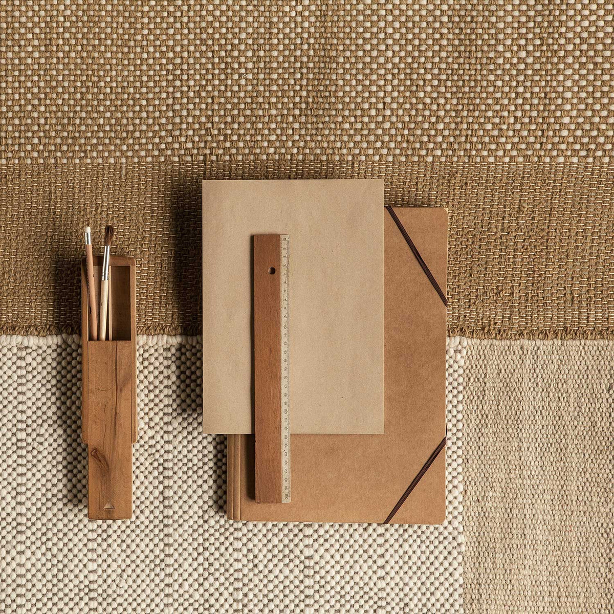 Tres Rug | Ochre