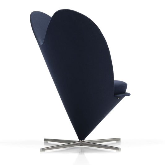Heart Cone Chair | Volo 11 Night Blue