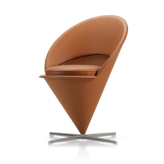 Cone Chair | Premium Leather Cognac 97