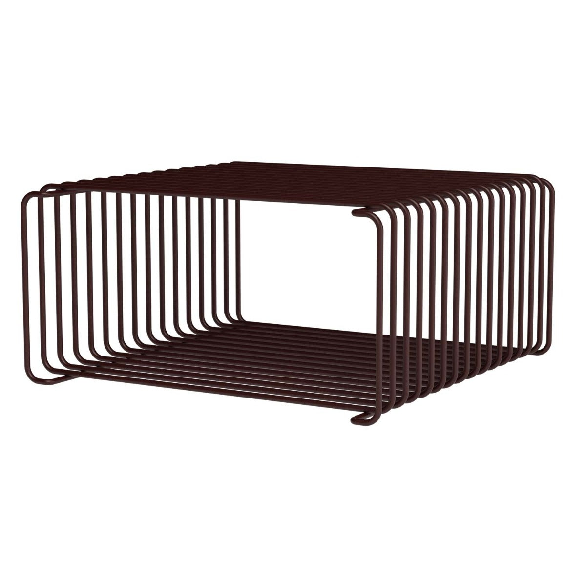 Panton Wire Single Half Height | Black Red