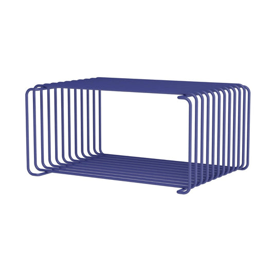 Panton Wire Single Half Height | Monarch Blue