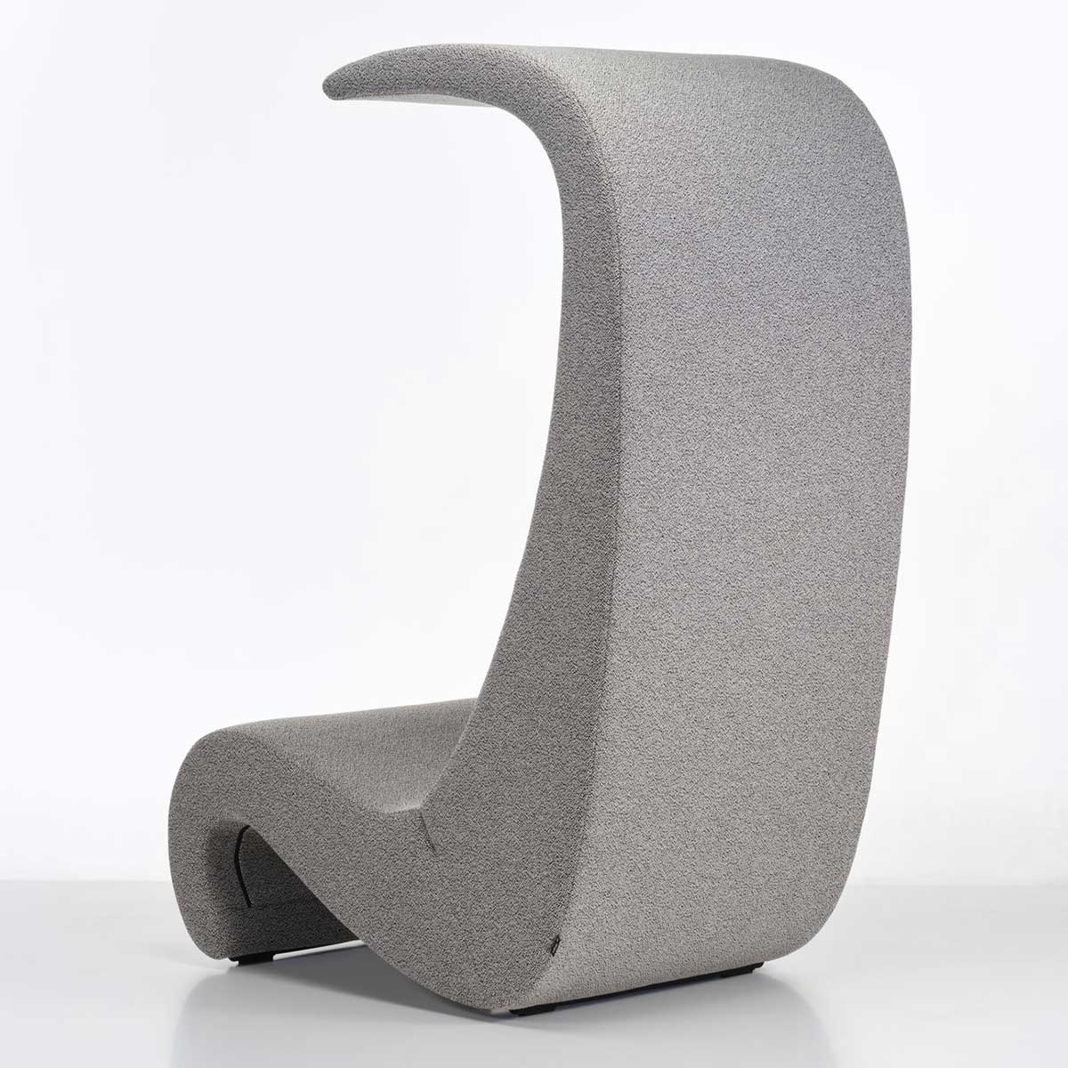 Amoebe High Back Chair | Cento 15 Salt n Pepper