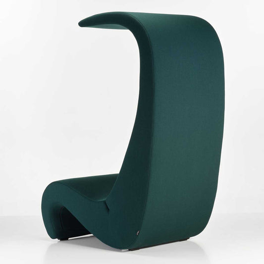Amoebe High Back Chair | Volo 26 Forest Green