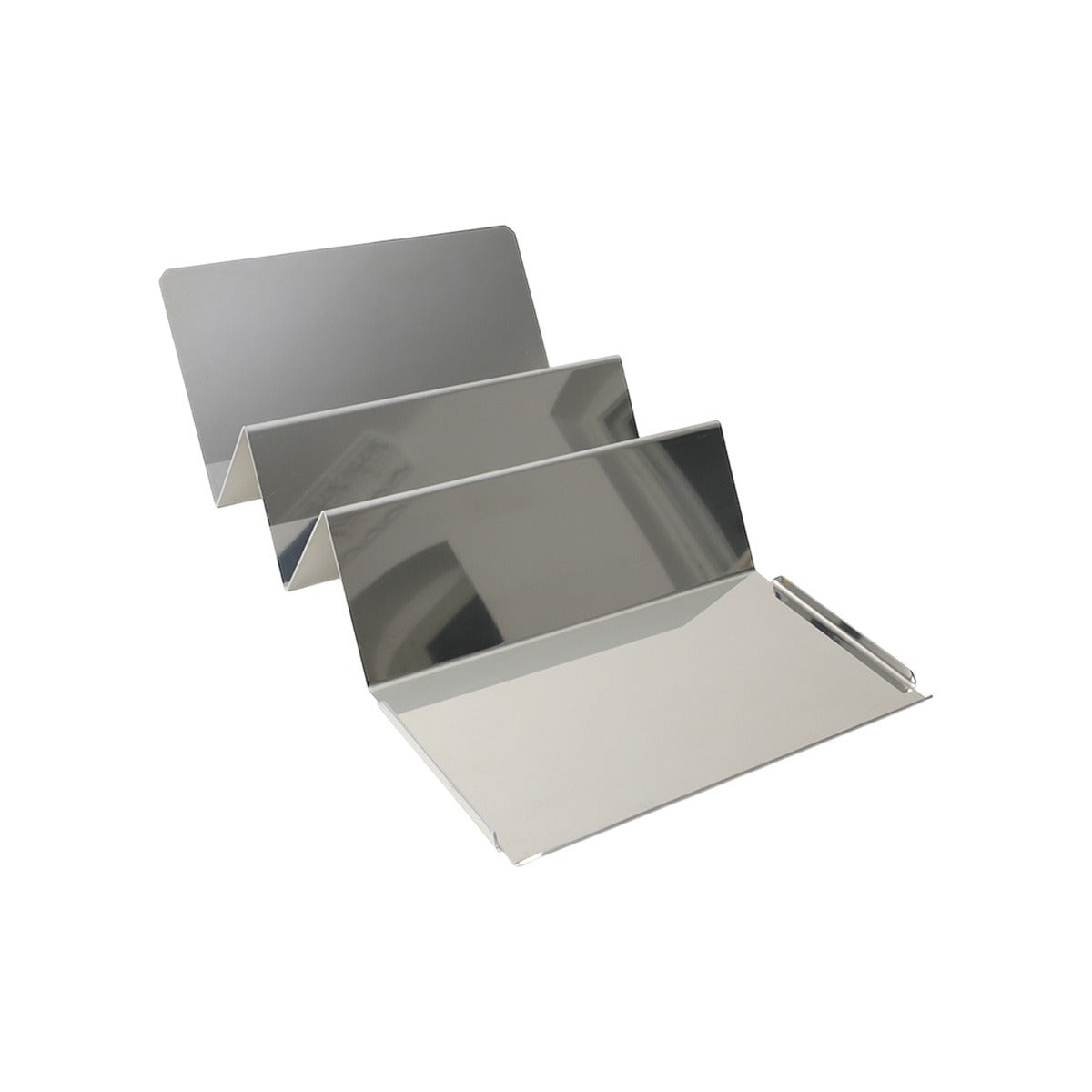 Zig Zag Tray | Stainless Steel