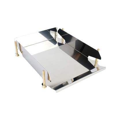 Lyra Paper Tray | Stainless Steel