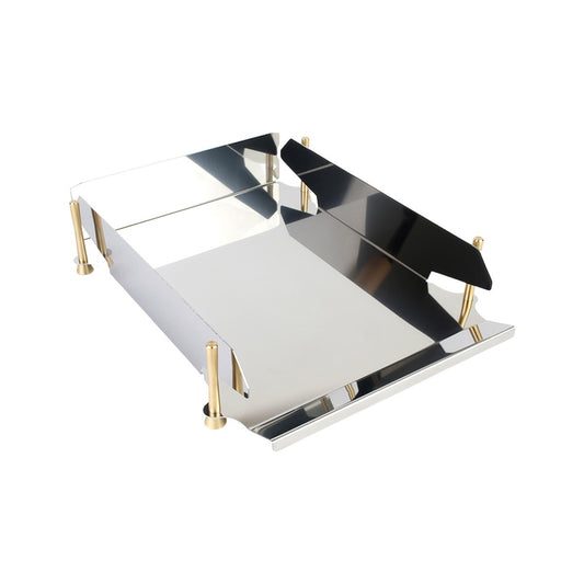 Lyra Paper Tray | Stainless Steel