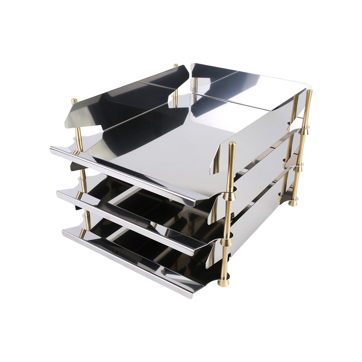 Lyra Paper Tray | Stainless Steel