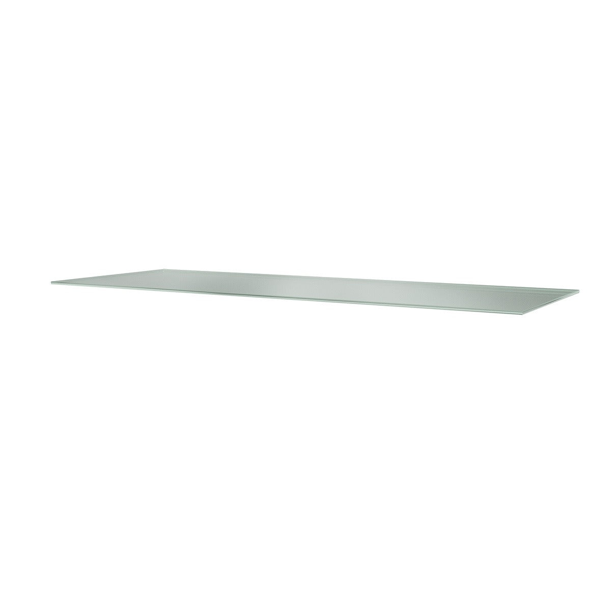 Panton Wire Inlay Shelf | Clear Glass