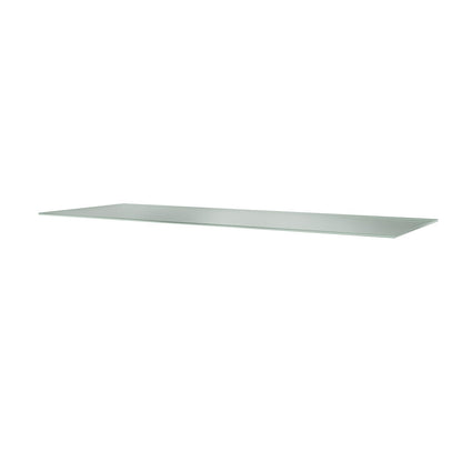 Panton Wire Inlay Shelf | Clear Glass