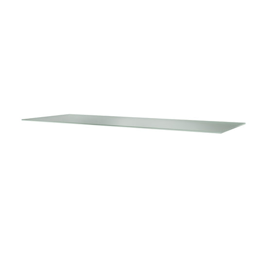 Panton Wire Inlay Shelf | Clear Glass