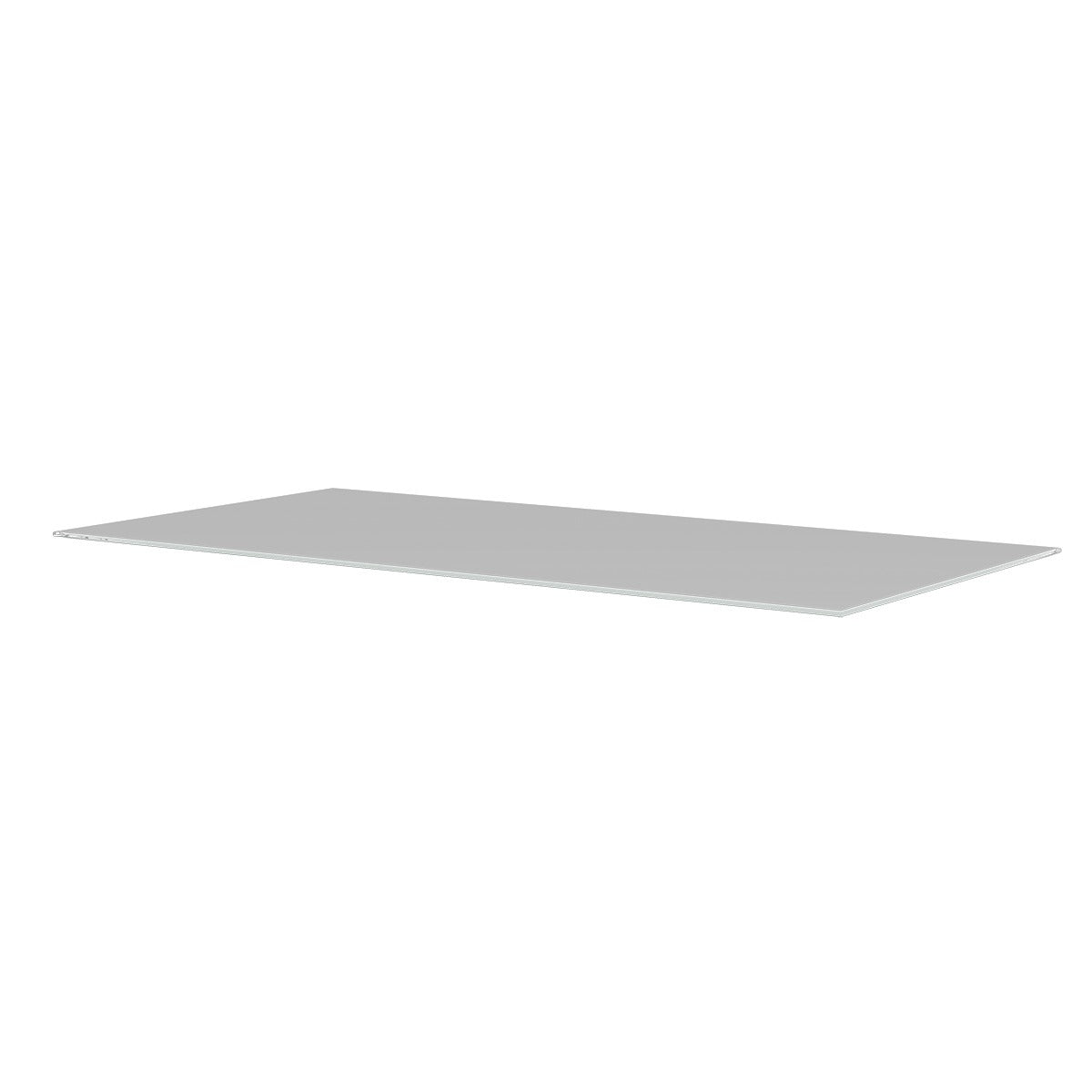 Panton Wire Inlay Shelf | Clear Glass