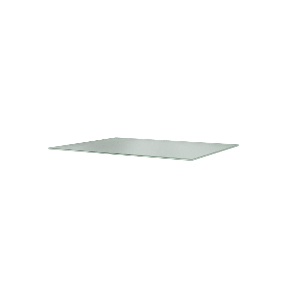 Panton Wire Inlay Shelf | Clear Glass