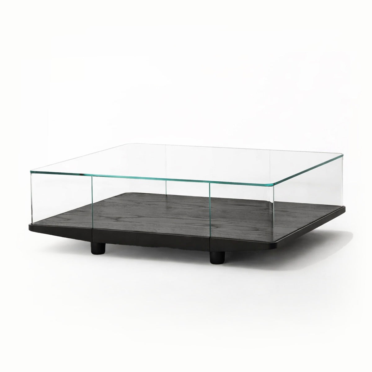 Collector Square Coffee Table | Black Ash Base