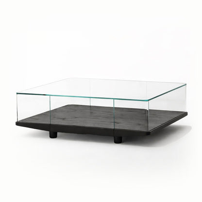 Collector Square Coffee Table | Black Ash Base