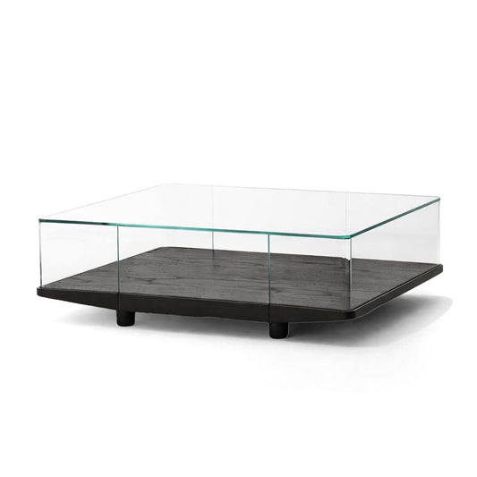 Collector Square Coffee Table | Black Ash Base