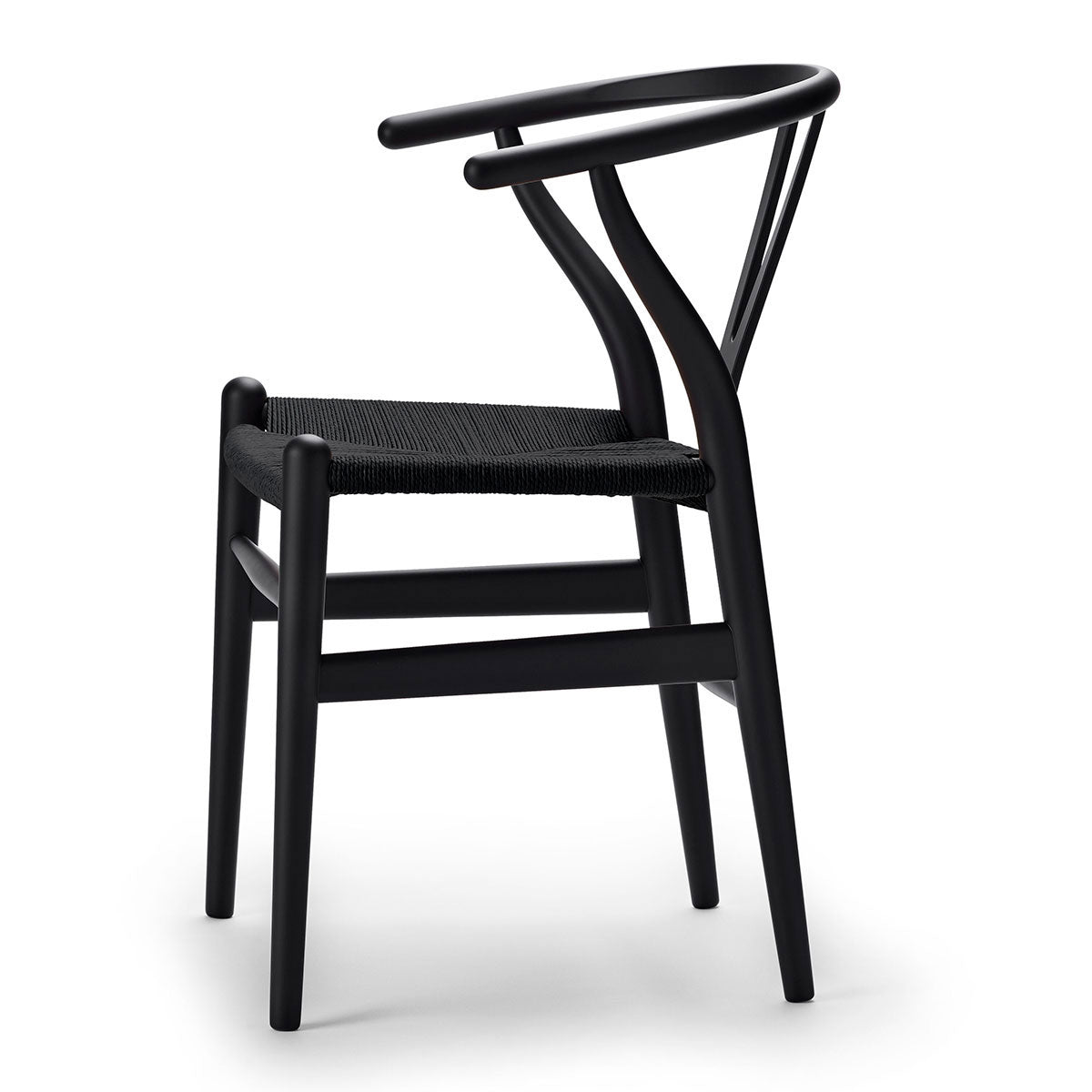 CH24 Wishbone Chair Soft Colours | Black