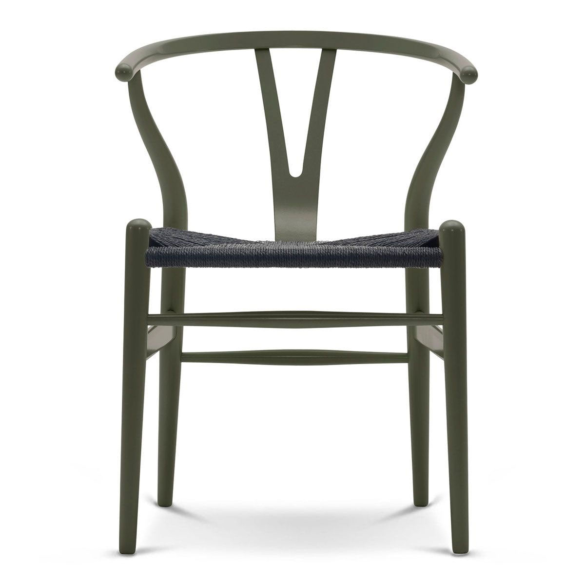 CH24 Wishbone Chair Soft Colours | Olive Green