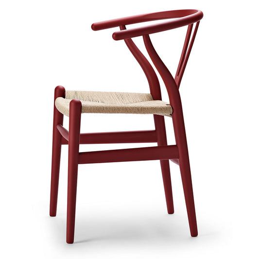 CH24 Wishbone Chair Soft Colours | Red Brown