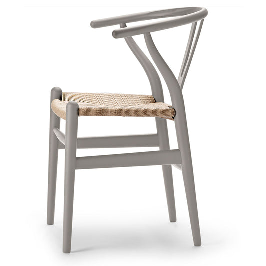 CH24 Wishbone Chair Soft Colours | Silver Grey
