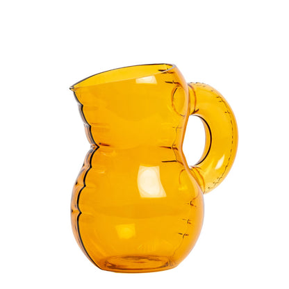 Emily Glass Jug | Amber