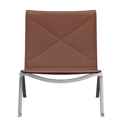 PK22 Easy Chair | Cognac Aura Leather Upholstery