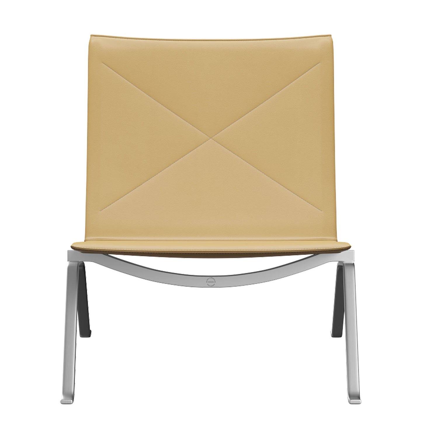 PK22 Easy Chair | Beige Aura Leather Upholstery