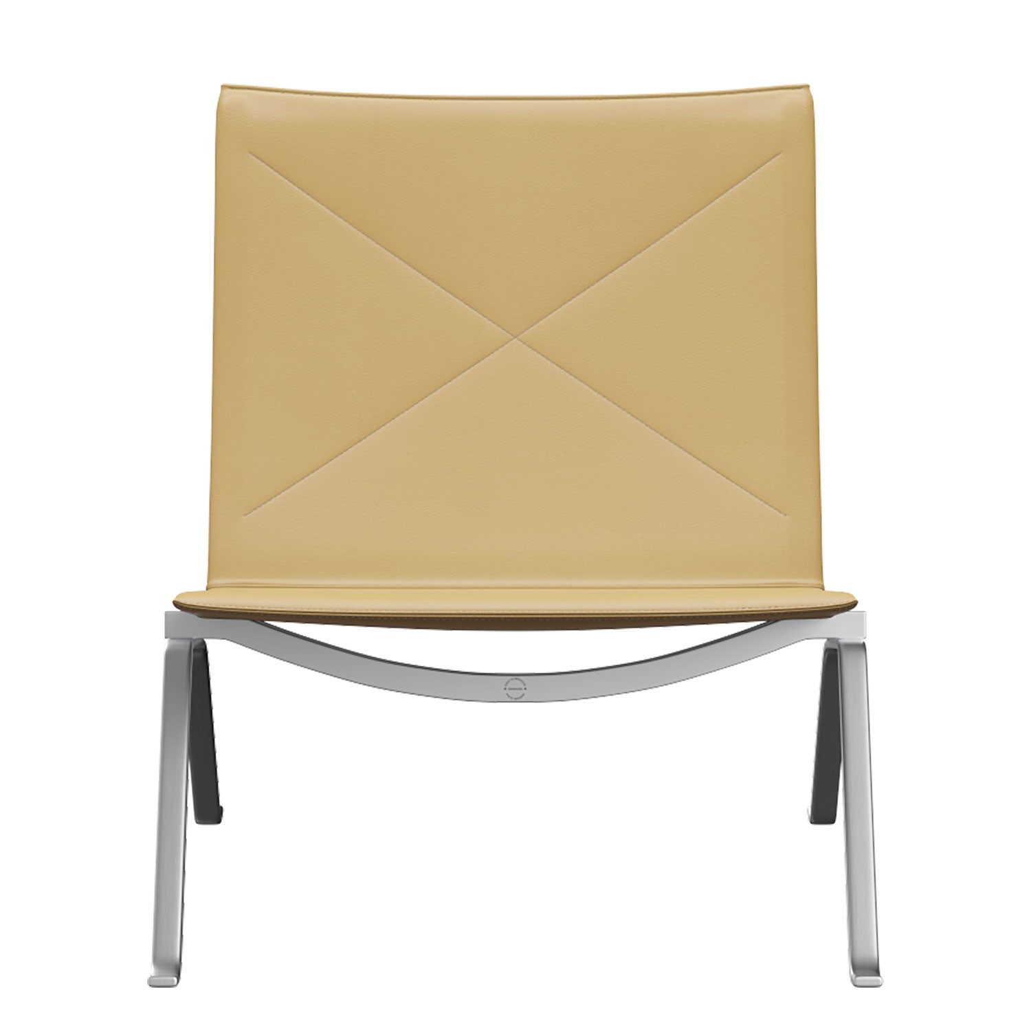 PK22 Easy Chair | Beige Aura Leather Upholstery