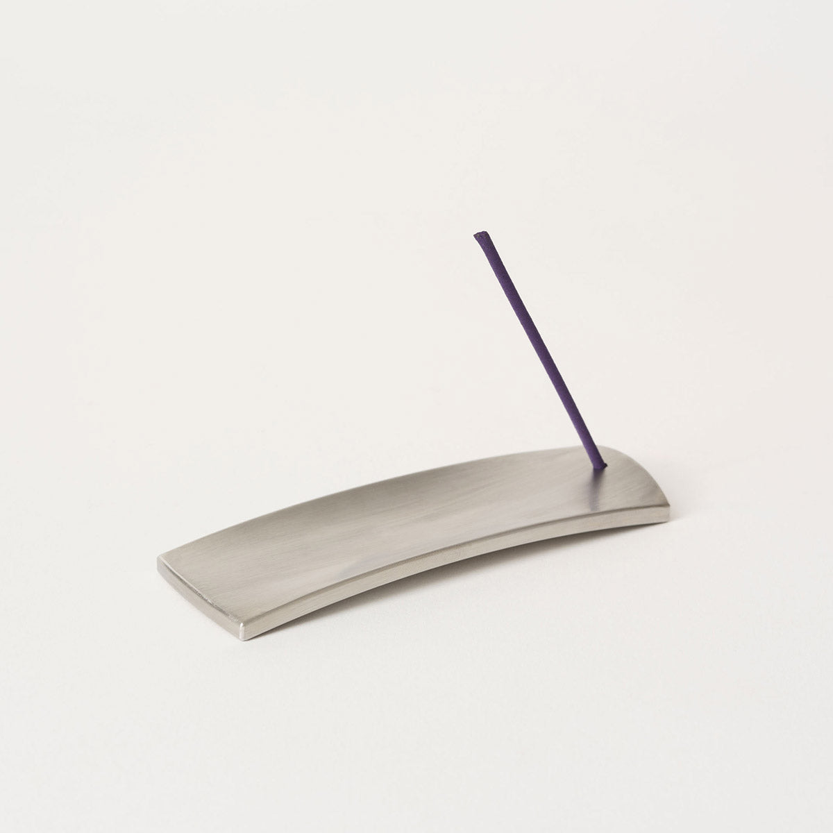 Ellipse Segment Incense Burner Set | Black Oak and Steel